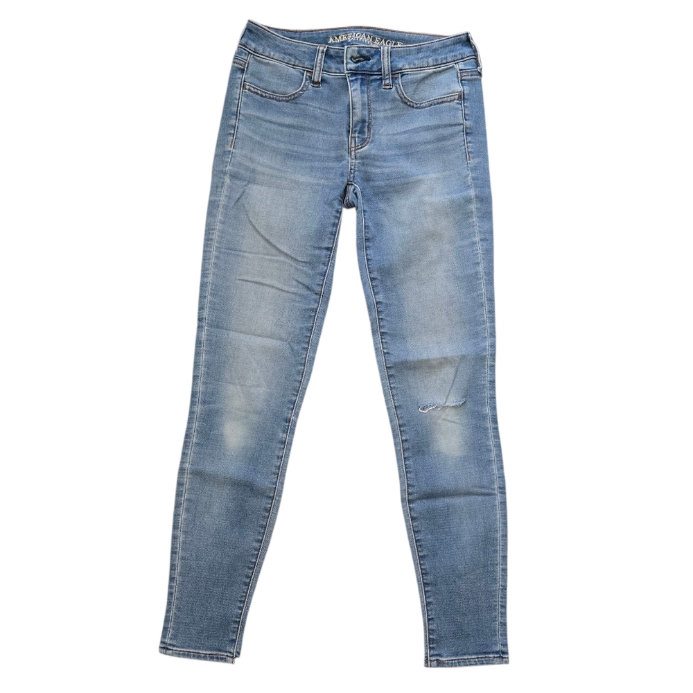 American Eagle Light Wash Jeggings